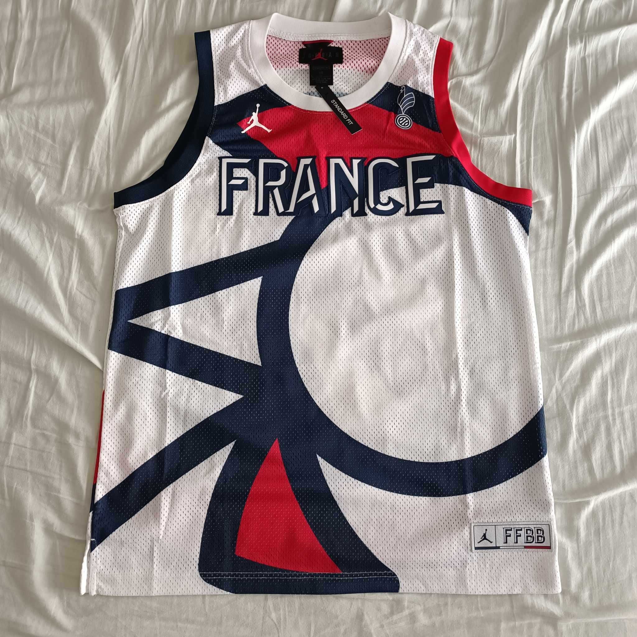 Koszulka Air Jordan x France Jumpman Jersey r. L