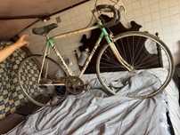 Bicicleta ciclismo antiga