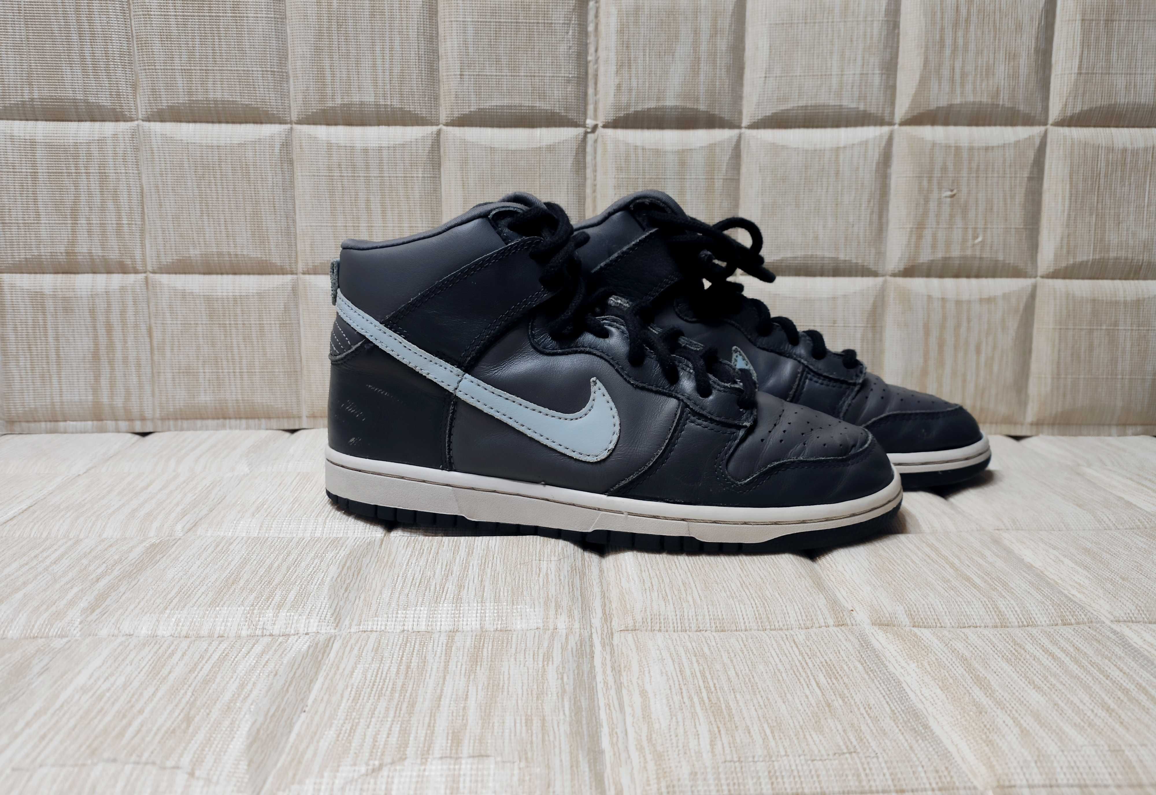 Nike Dunk High Light Graphite Cloud, rozmiar 38, stan bardzo dobry