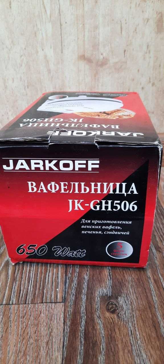 Вафельниця електрична jk gh506 jarkoff 650W