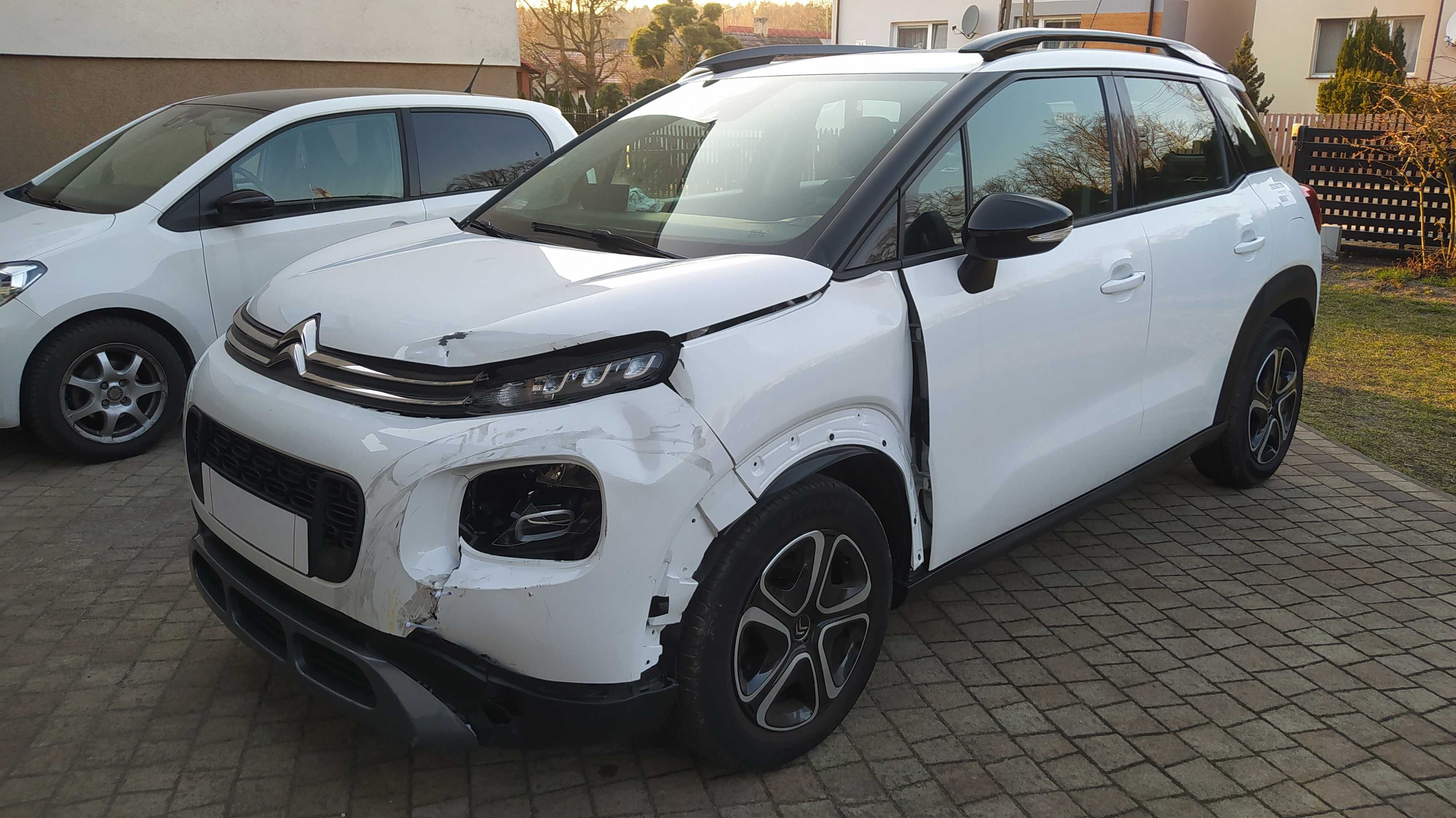 C3 Aircross 2019, 1.2benz 76tys km, klima, led, tablet