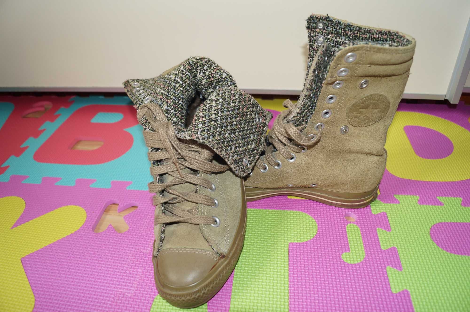 Buty TRAMPKI CONVERSE za kostkę rozm. 37,5