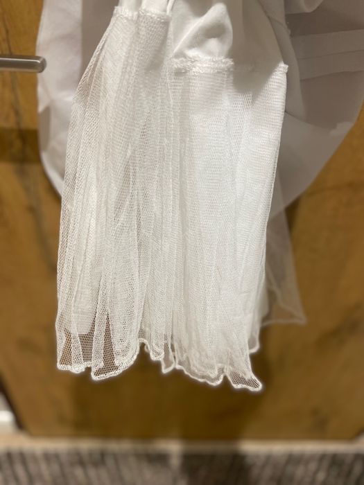 Suknia komunijna plus dodatki rozm.140-146 cm