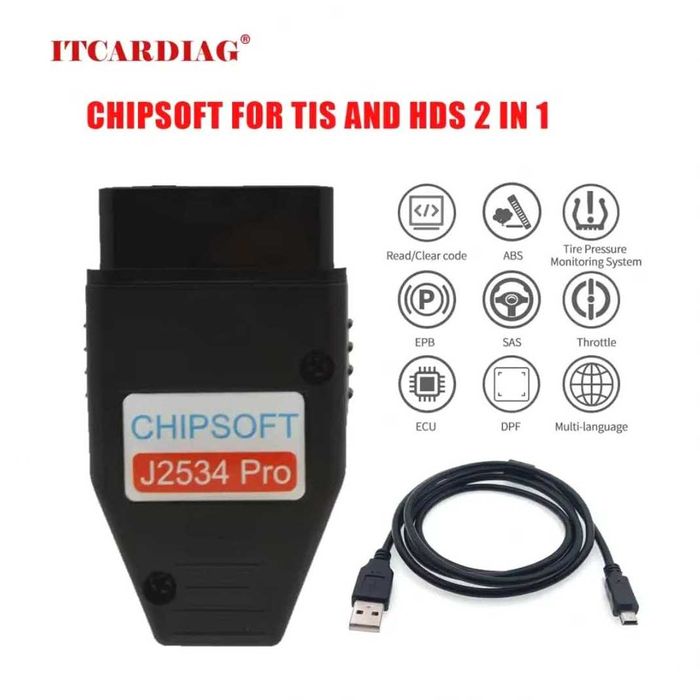 Chipsoft J2534Pro диагностика и программирование Renault и других авто