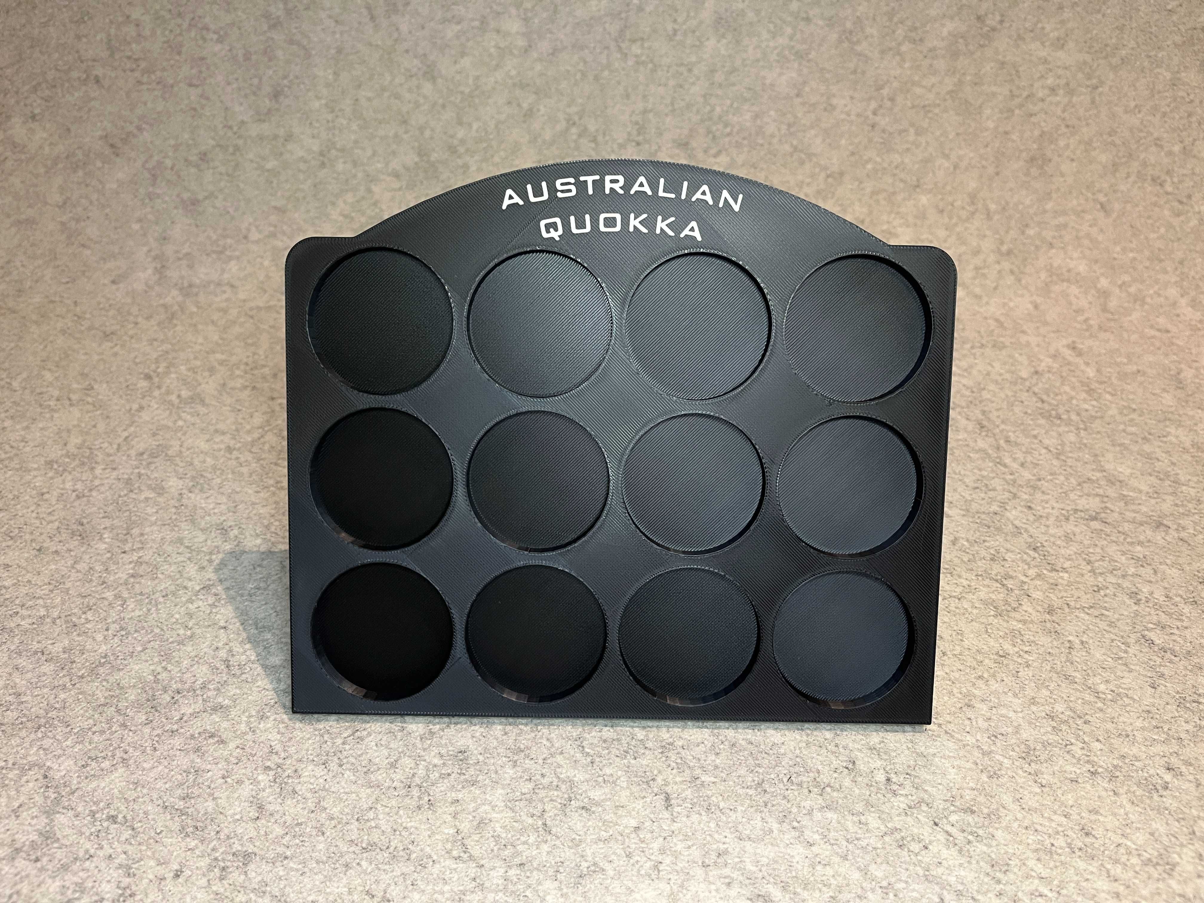 Ozdobny stojak etui na srebrne monety 1oz Australian Quokka