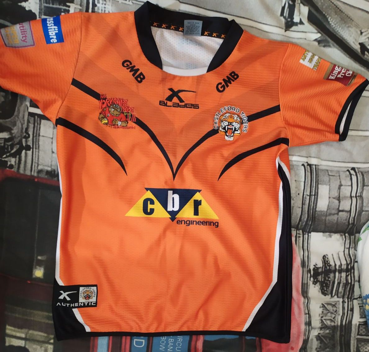 Футболка blades castleford tigers