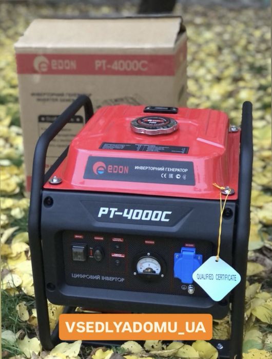 Інверторний генератор Edon PT-4000C. 3.5 кВт, Електрозапуск.