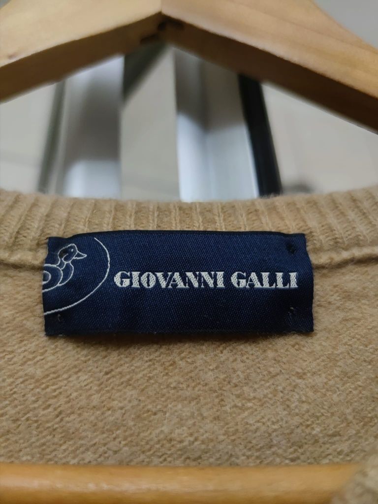 sweter sweterek XL Giovanni Galli bluza hoodie kangurka longsleeve weł