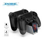 P4 SLIM/PRO, подвійний зарядний пристрій DUALSHOCK 4 з  підсвічуванням
