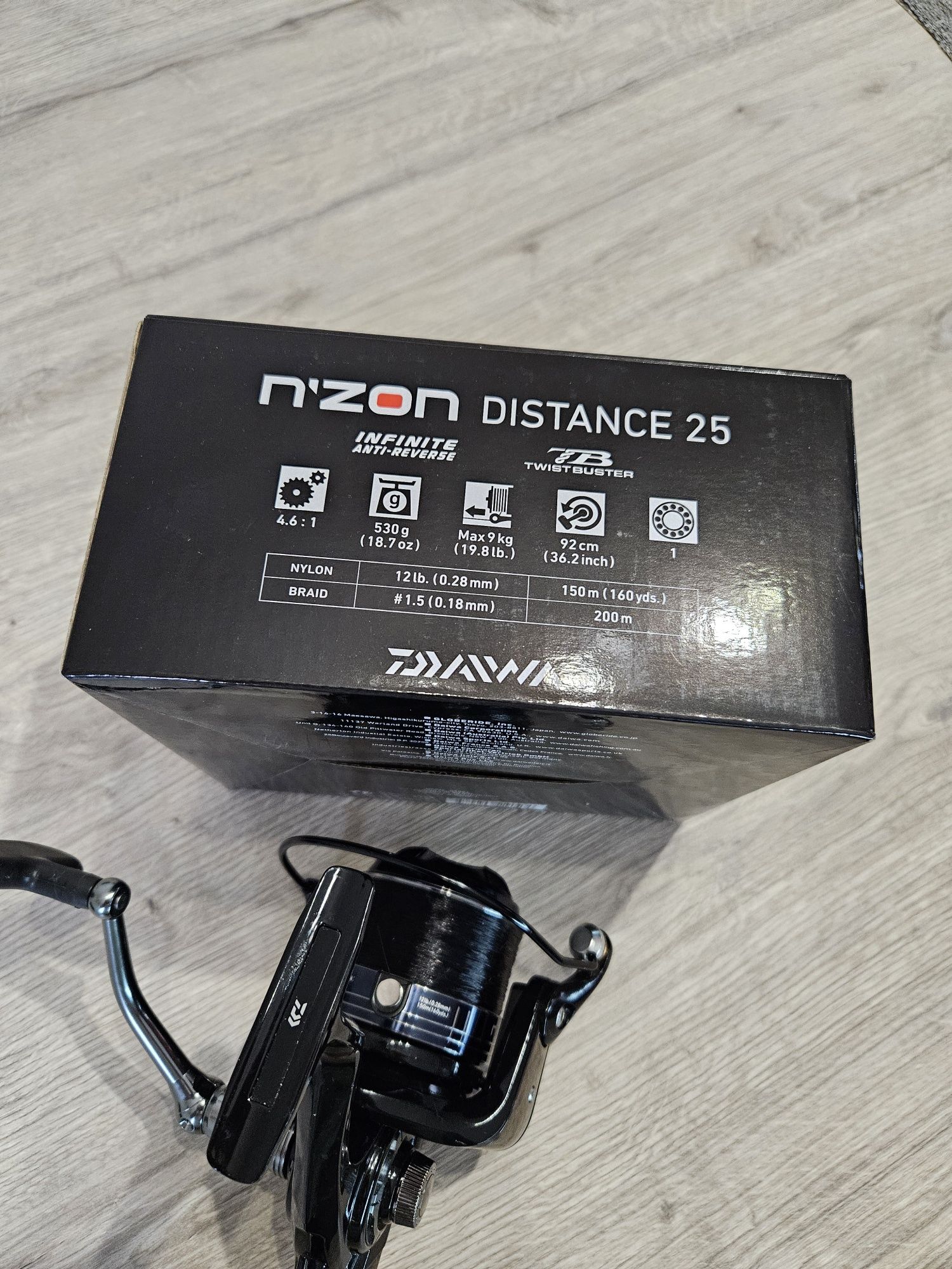 Kołowrotek Daiwa N'ZON Distance 25