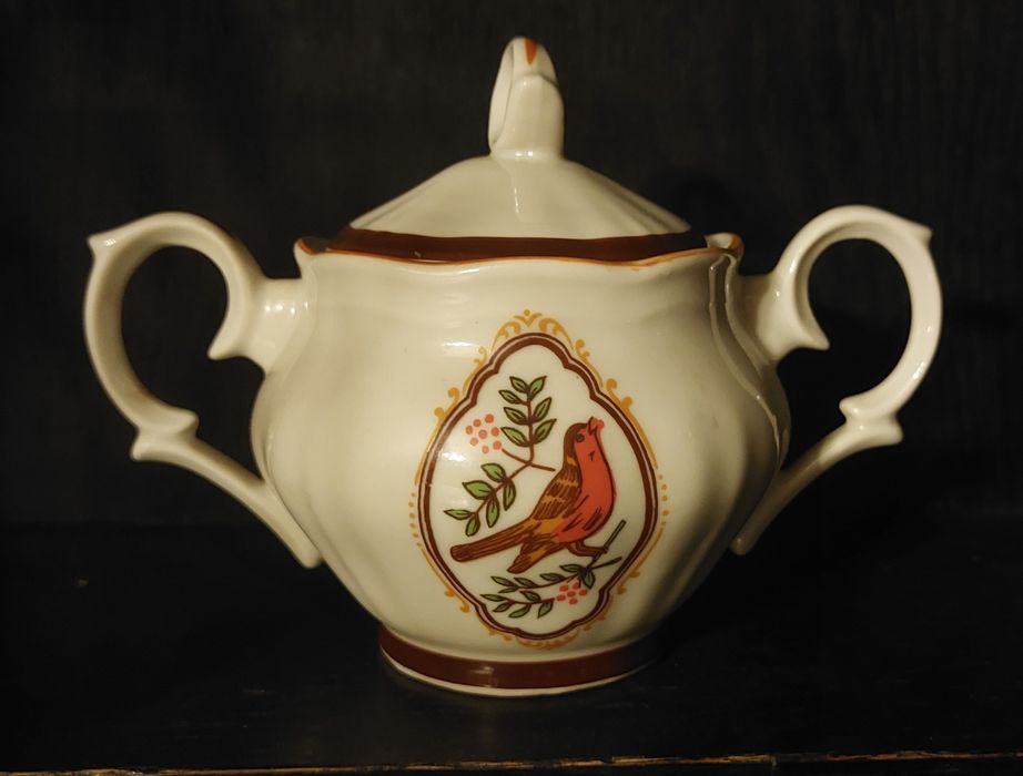 Porcelana Ćmielów cukiernica