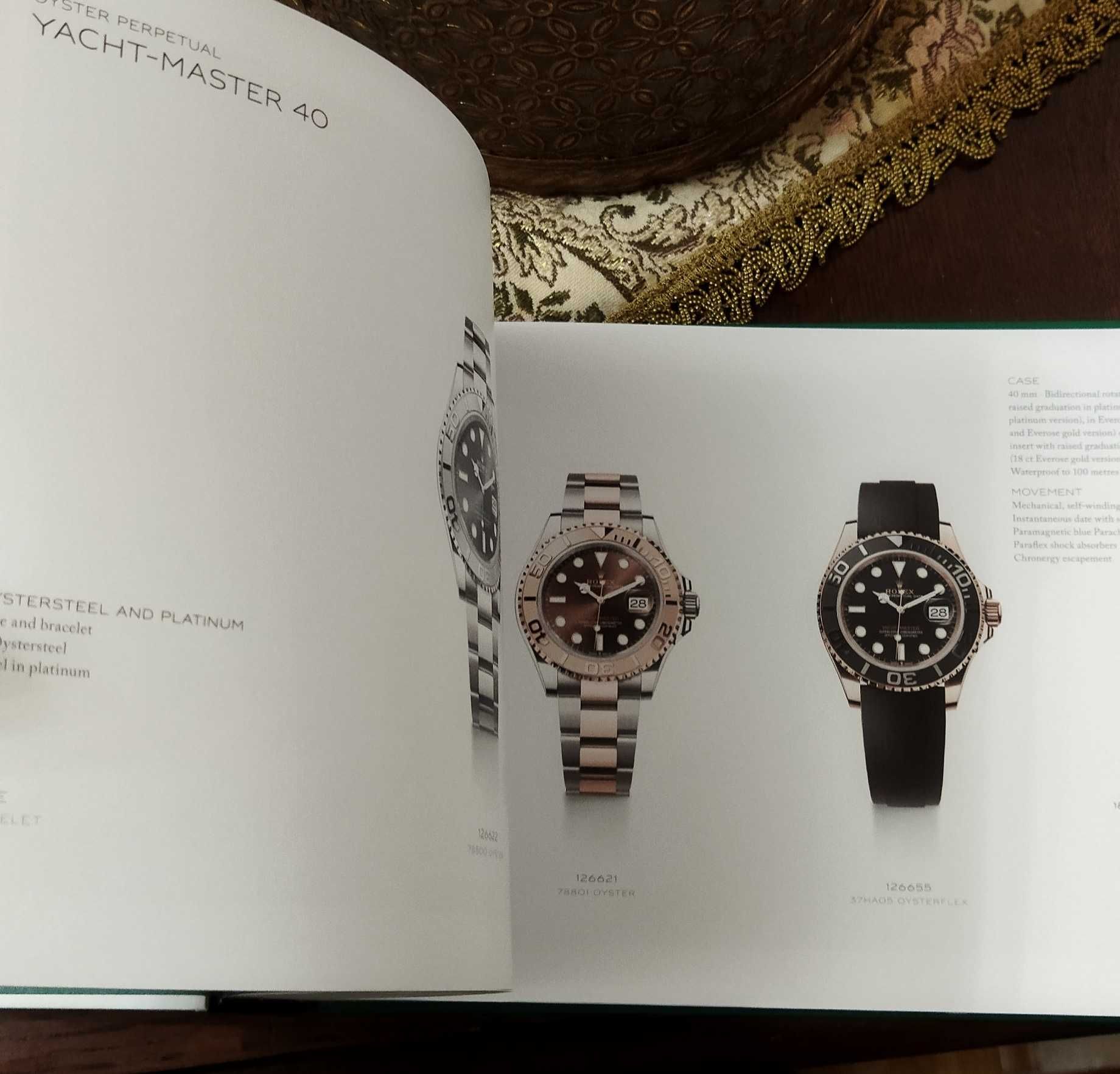 Luksusowy specjalny kolekcjonerski katalog zegarków ROLEX 2023/2024