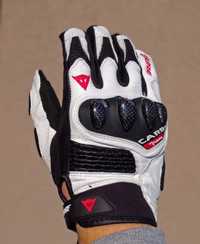 Мотоперчатки Dainese Carbon Frame кожаные летние мото перчатки