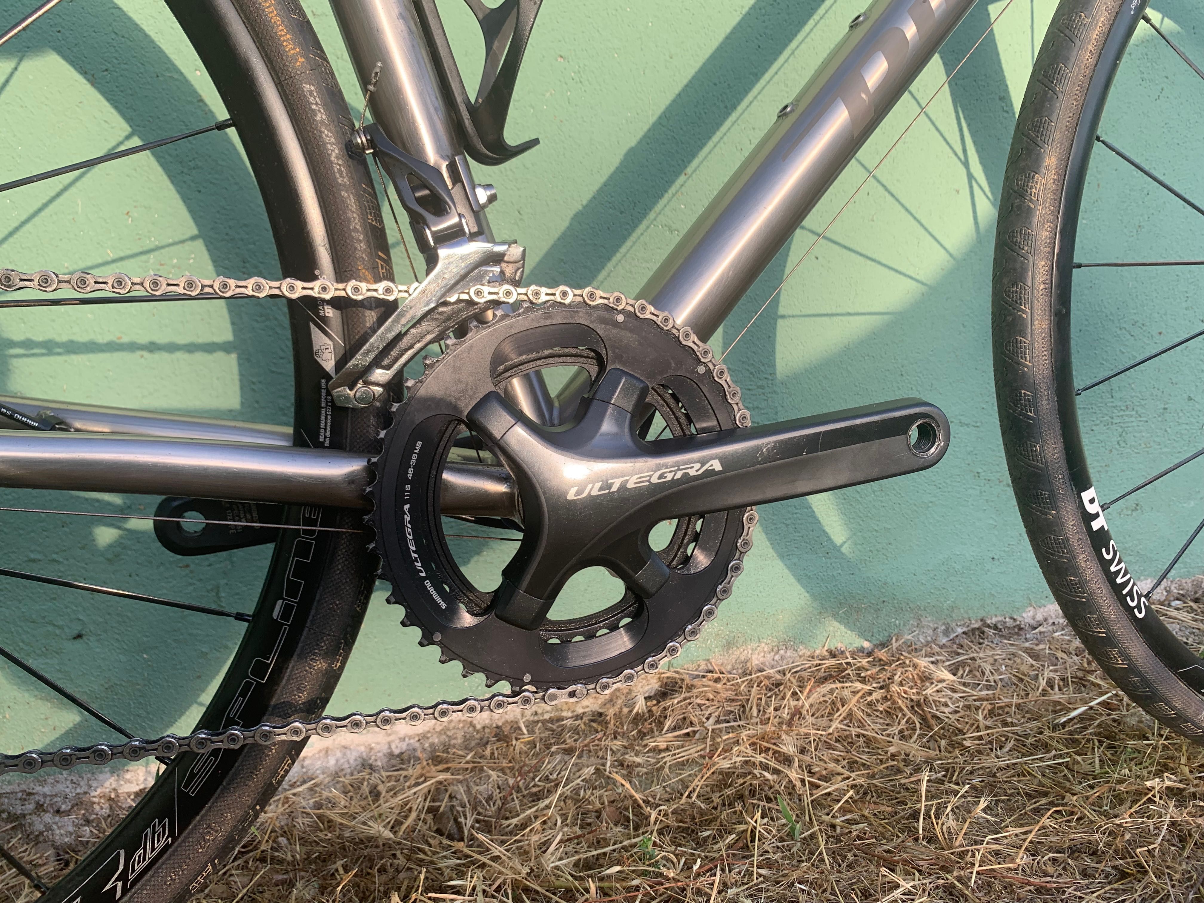 Bicicleta de estrada - titânio - Pilot Celes  - Tamanho 58 - Ultegra