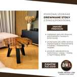 Stół z żywicy epoksydowej LOFT na zamówienie!