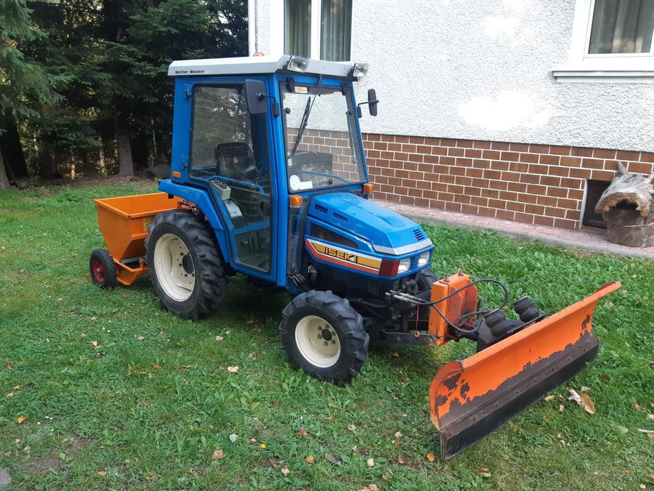 ISEKI TU318FAE 18KM 4x4 wspomaganie, tuz kabina, manual 3 cyl zima