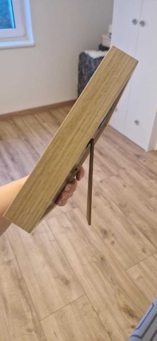 Ramka na zdjęcie drewno biel serca serduszka