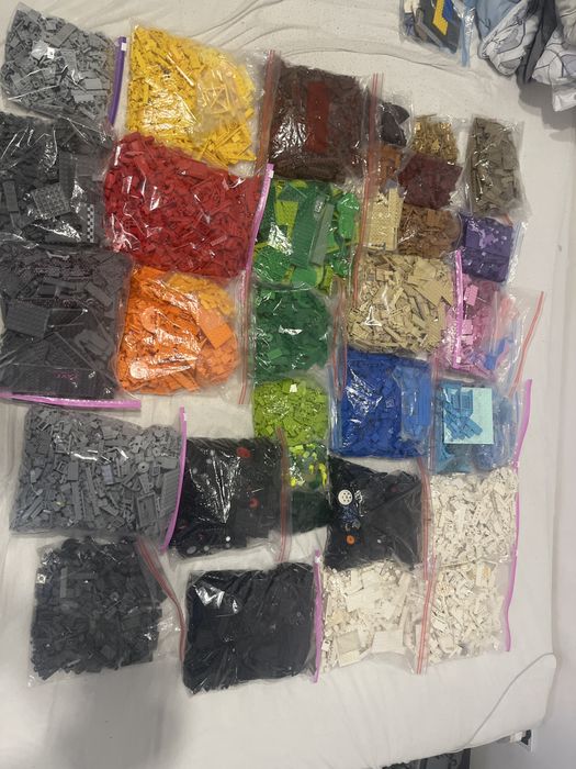 Klocki lego na kilogramy