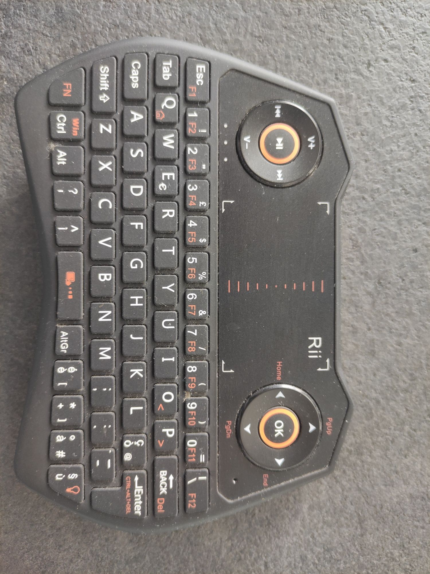 Klawiatura mysz Rii mini i28c touchpad mouse keyboard combo