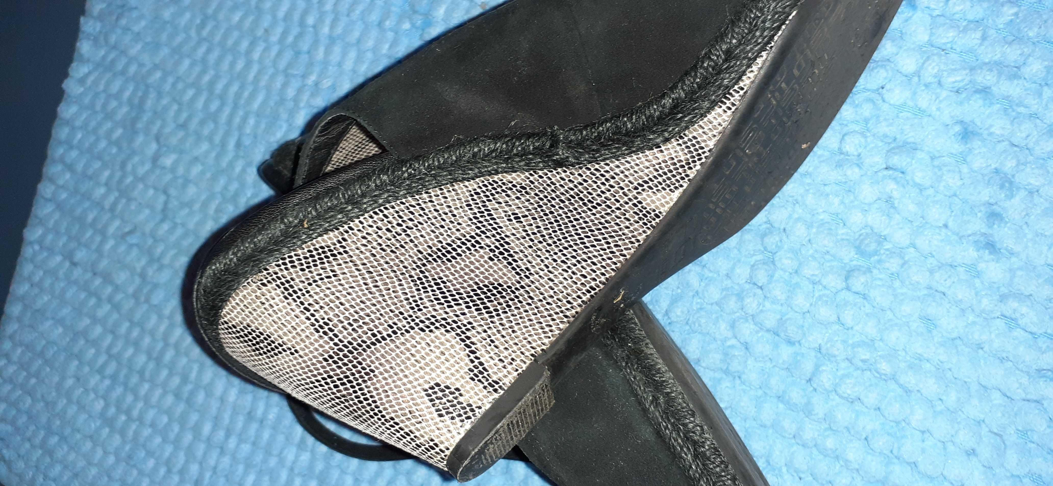 FG Footglove sandałki  skorzane r.40