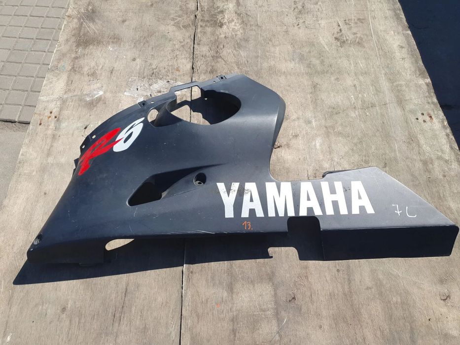 } Yamaha YZF-R6 600 RJ03 (2001 - 2002) Pług lewy Owiewka Lewa Osłona