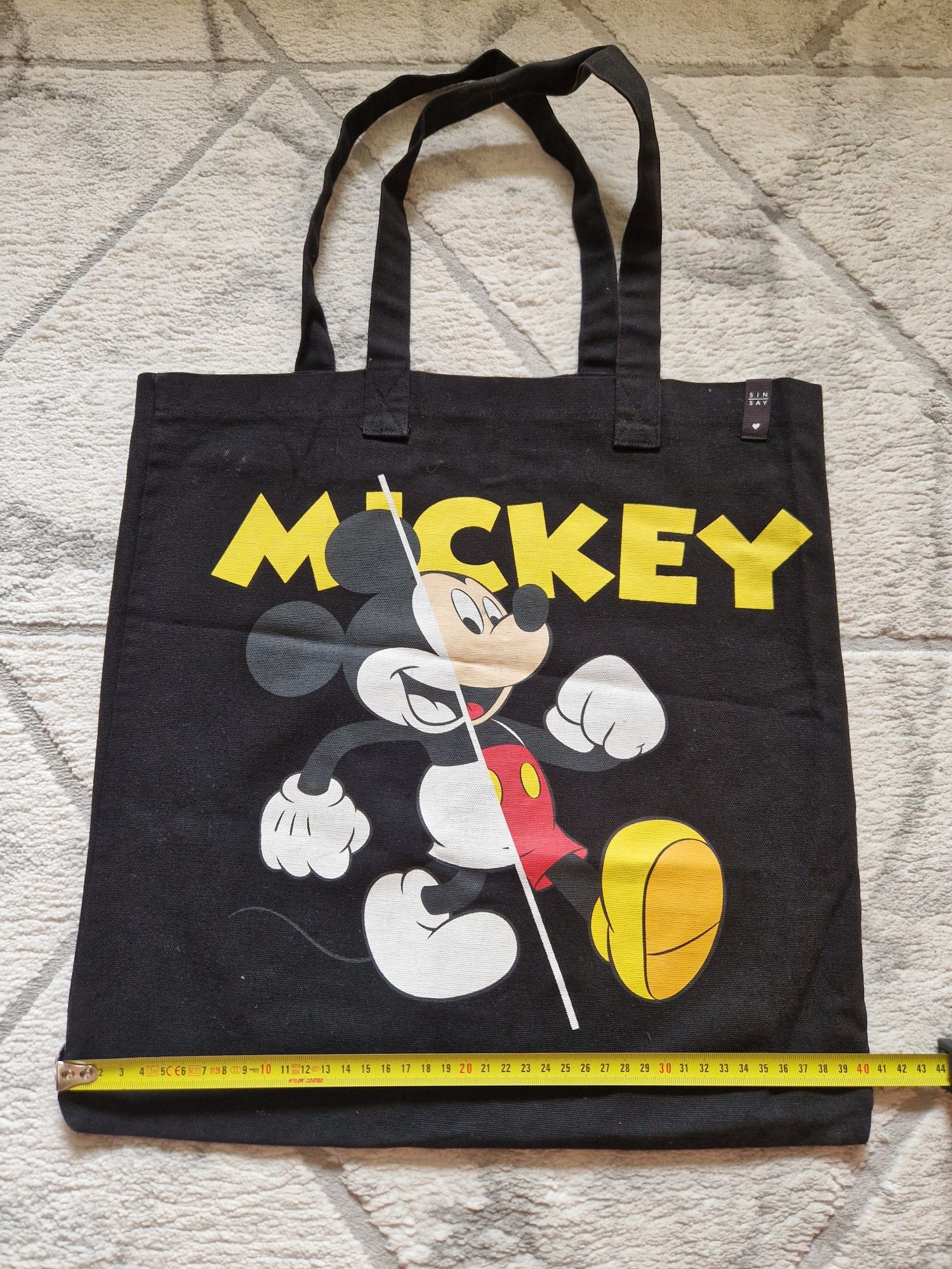 Bawełniana torba na zakupy/ na wycieczki/ do szkoły MICKEY MOUSE