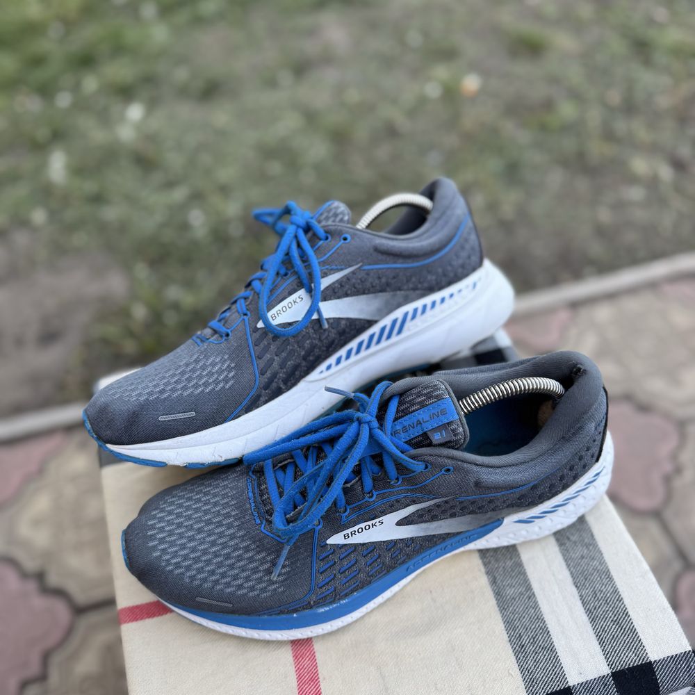 Кроссовки Brooks Adrenaline 21 Grey, 44,5 разиер, Оригинал, Кросівки