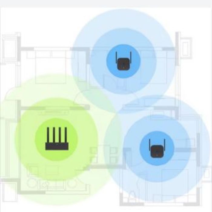 Репітер, ретранслятор для мережі Wifi Xiaomi Amplifier pro. Чорний