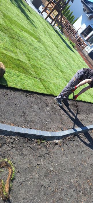 Usługi glebogryzarką