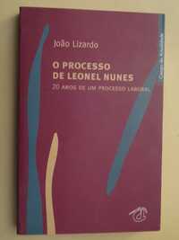 O Processo de Leonel Nunes de João Lizardo
