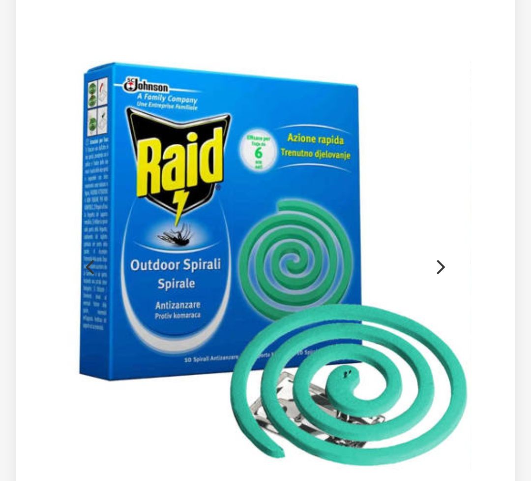 Raid spirala przeciw komarom