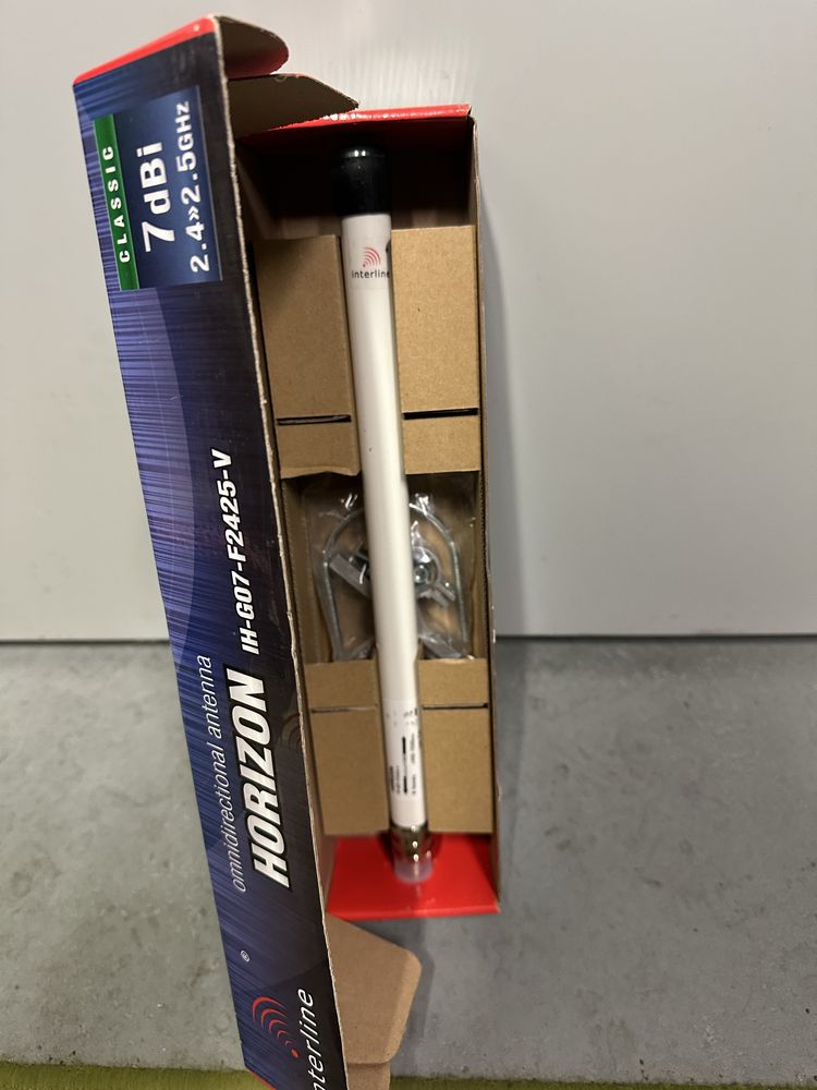 Antena dookólna Interline Horizon Mini 7dBi 2,4GHz