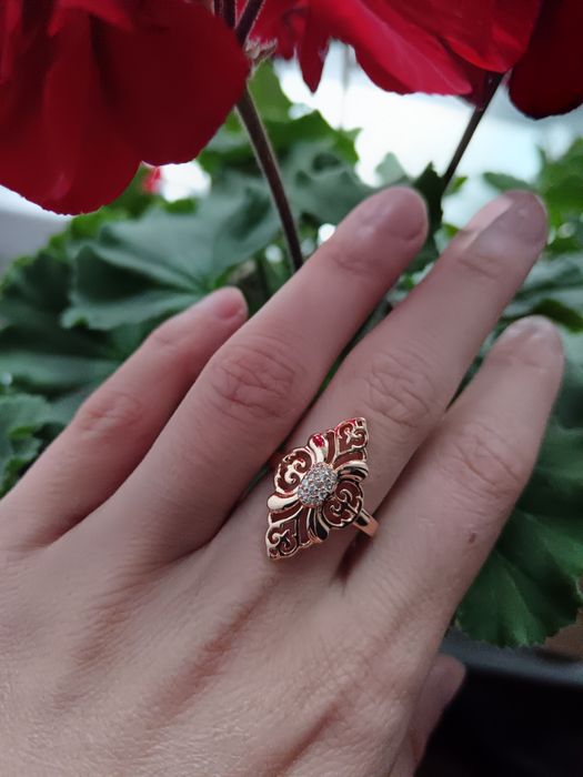 Pierścionek lilijka