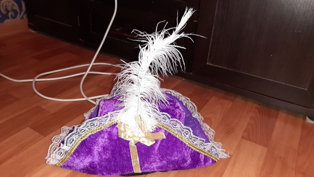 Карнавальный  велюровый костюм Пират,размер 48