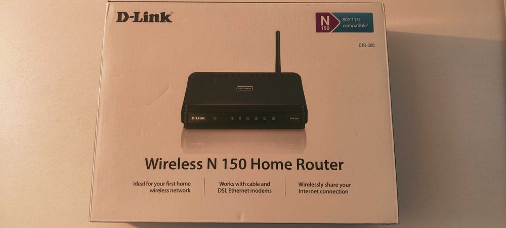 Бездротовий маршрутизатор D-Link DIR-300