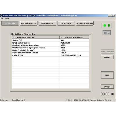 Interfejs Opel Scanner Usb 1987r-2005r Z Licencją