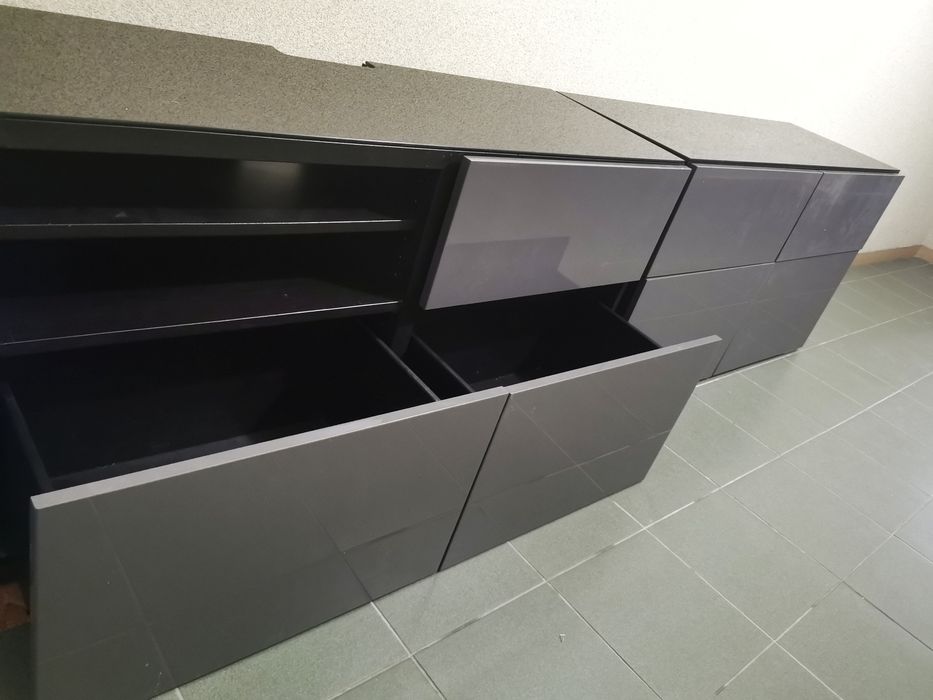 Ikea Besta regał, szafka, ława, pod tv, 240x65