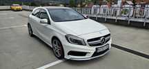Mercedes-Benz Klasa A A45 AMG Perfomance Salon Polska Fotele Recaro FV 23% CLA RS ST RS3 A35