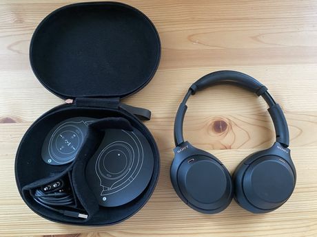 Słuchawki nauszne SONY WH-1000XM4 ANC Czarne Gwarancja producenta
