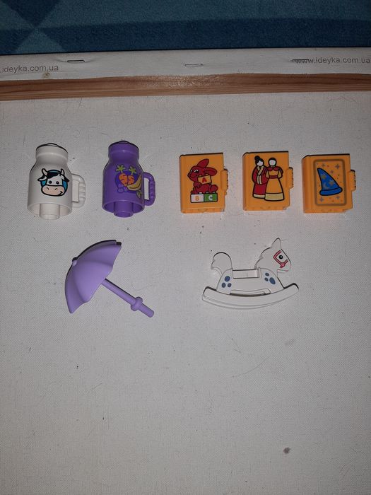 Нові цікаві деталі Лего Дупло + принти.