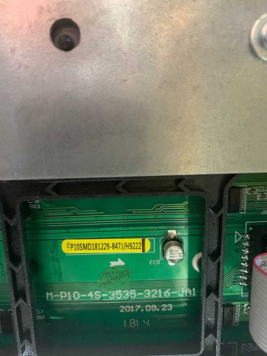 Painel Led outdoor 256cm x 64cm