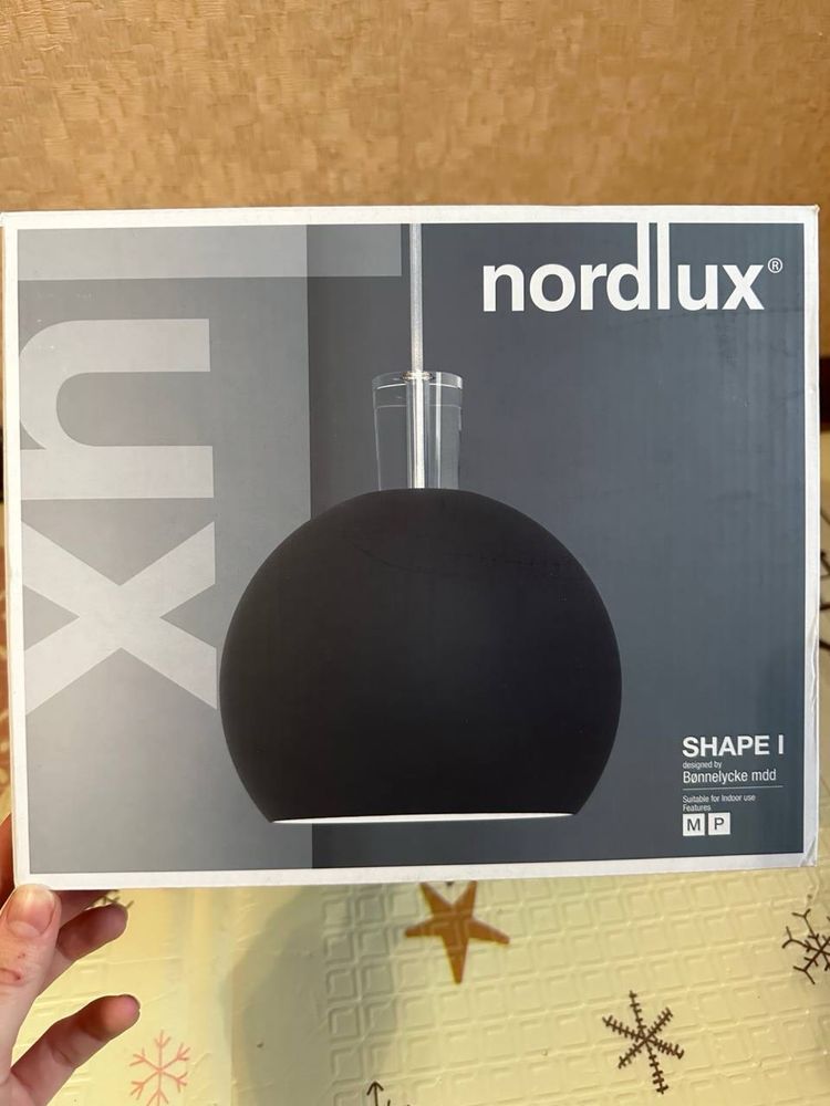 Люстра чорна Nordlux