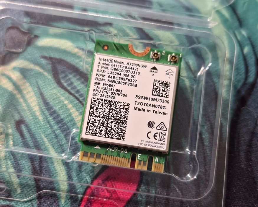 Karta sieciowa WiFi Intel AX200NGW AX200 m2