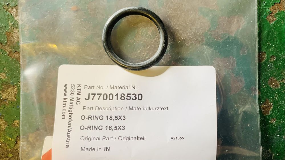 J770018530 KTM уплотнительное кольцо