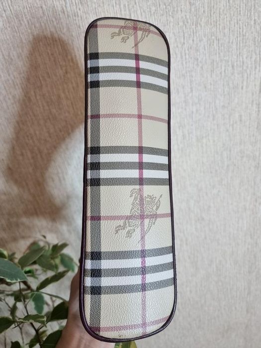 Стильная винтажная сумка, сумочка burberry
