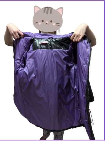 Пальто пуховик на дівчинку