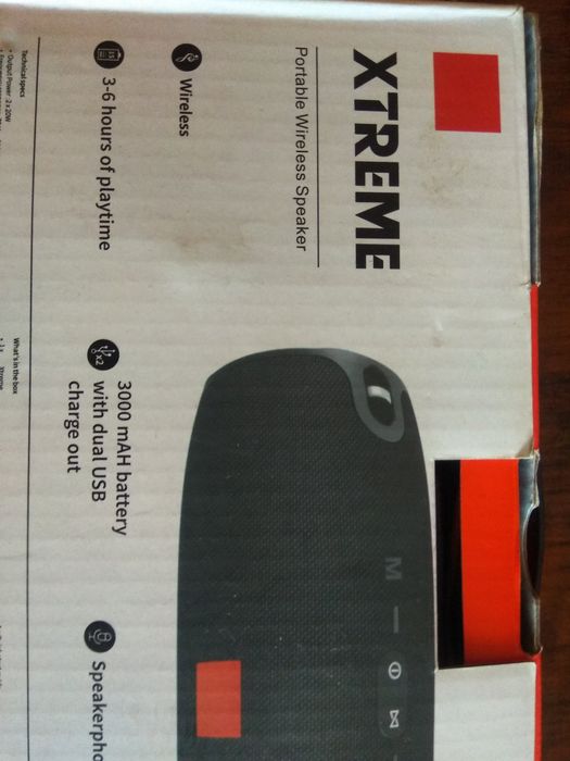 Портативная блютуз колонка