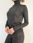 Golf sweter szary damski S M