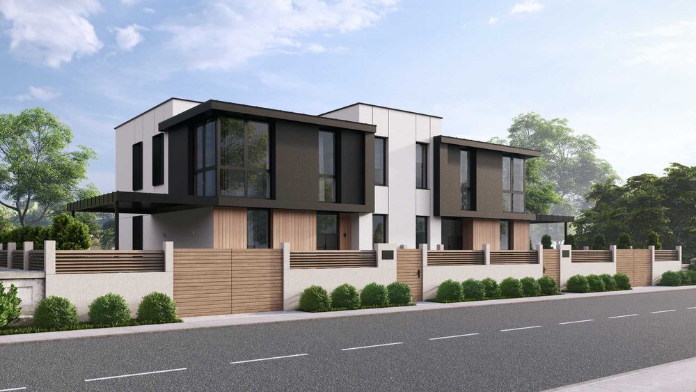 Продам дуплекс, Газовик, від забудовника, сучасний проєкт на 4,5 сот