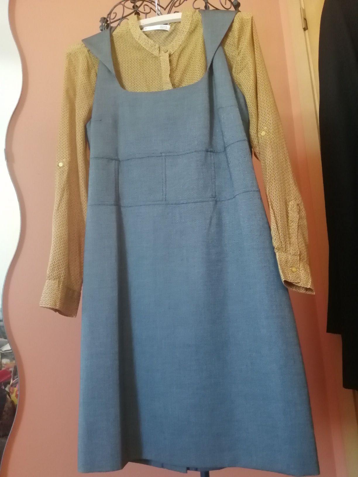 Vestido lanidor e blusa sfera